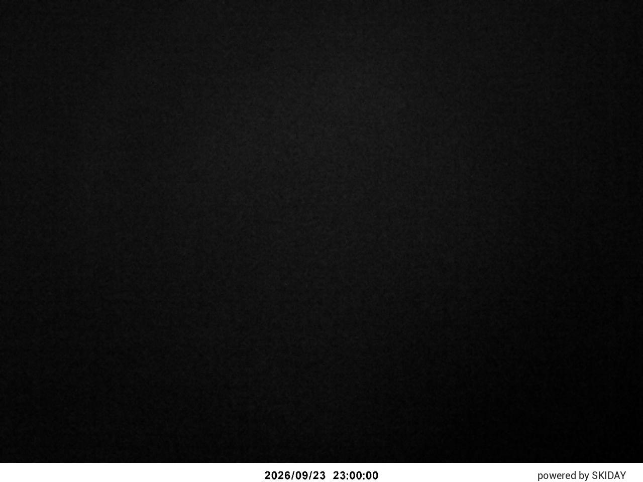 Tsugaike Kogen Meter snow cam captured at 23 September 2026 at 11:35 pm GMT+9