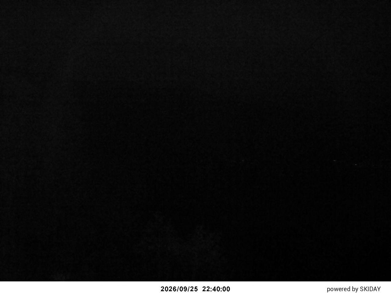 Tsugaike Kogen Meter snow cam captured at 25 September 2026 at 11:42 pm GMT+9