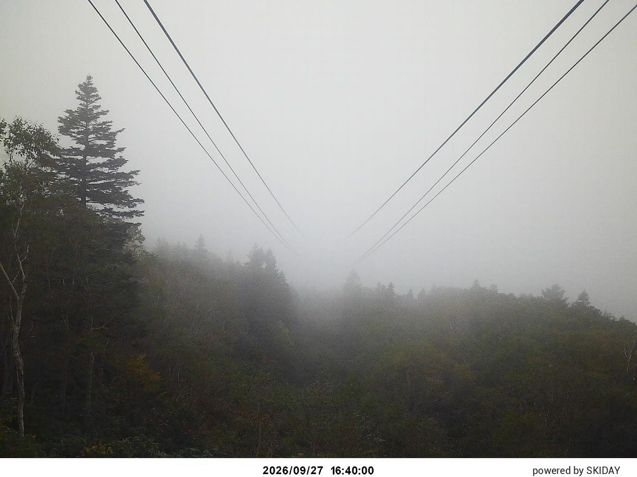Tsugaike Kogen Meter snow cam captured at 27 September 2026 at 5:31 pm GMT+9
