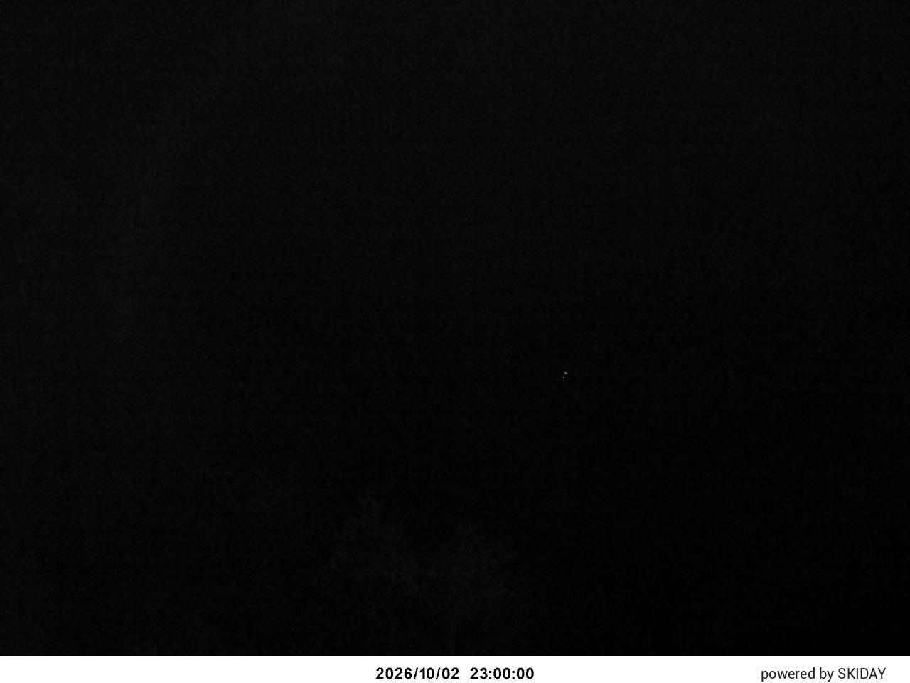 Tsugaike Kogen Meter snow cam captured at 2 October 2026 at 11:38 pm GMT+9