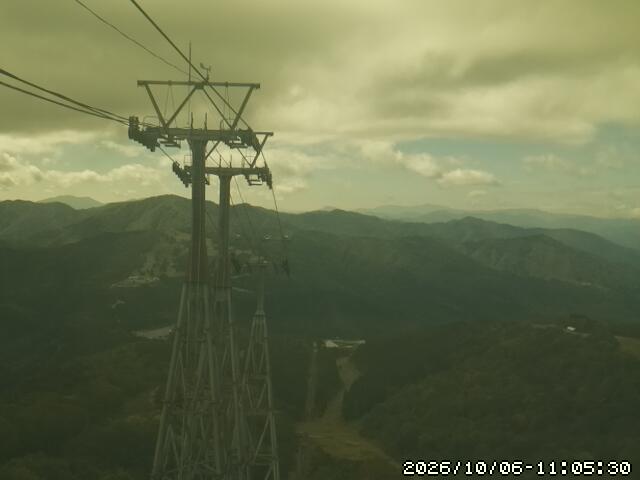 Winghills Peak snow cam captured at 6 October 2026 at 11:26 am GMT+9