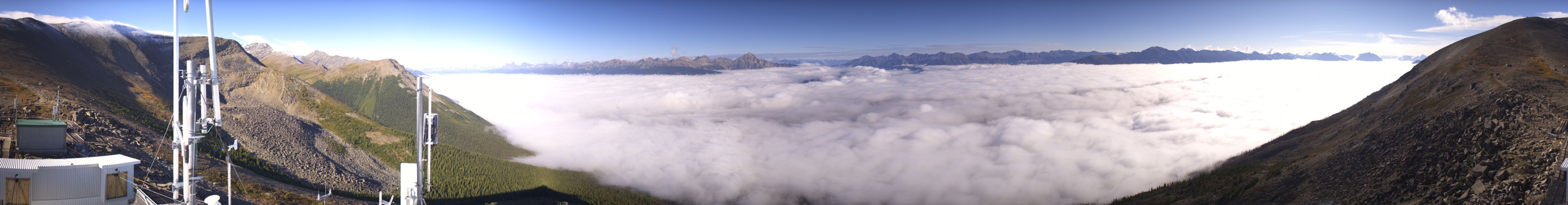 Jasper Marmot Jasper SkyTram snow cam captured at 15 September 2026 at 10:48 am GMT-6