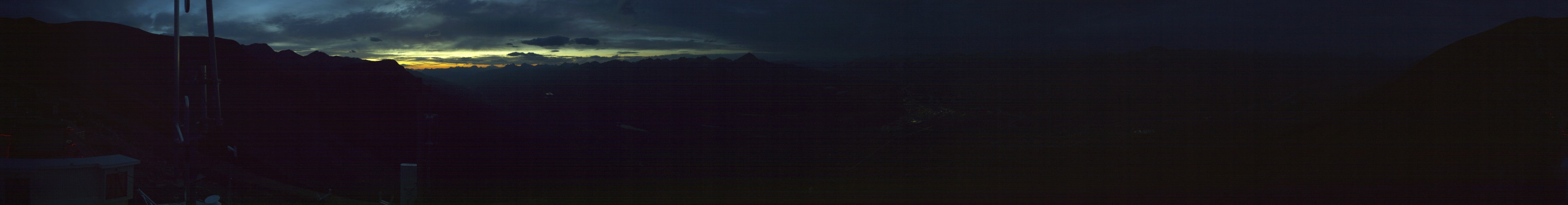 Jasper Marmot Jasper SkyTram snow cam captured at 19 September 2026 at 8:38 pm GMT-6