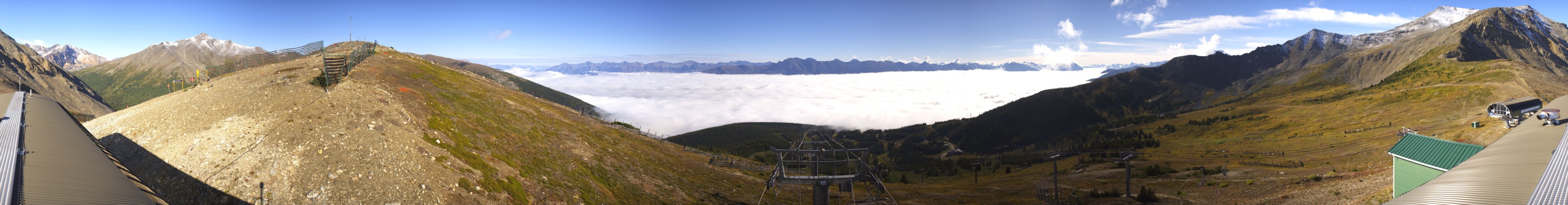 Jasper Marmot Marmot Basin snow cam captured at 15 September 2026 at 10:48 am GMT-6