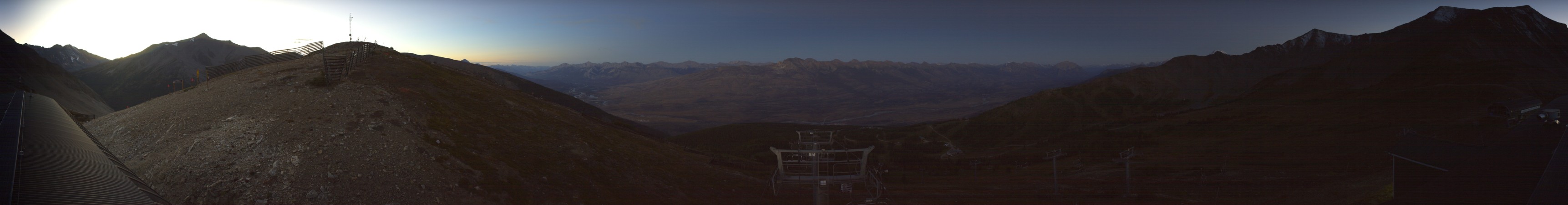 Jasper Marmot Marmot Basin snow cam captured at 16 September 2026 at 8:45 pm GMT-6
