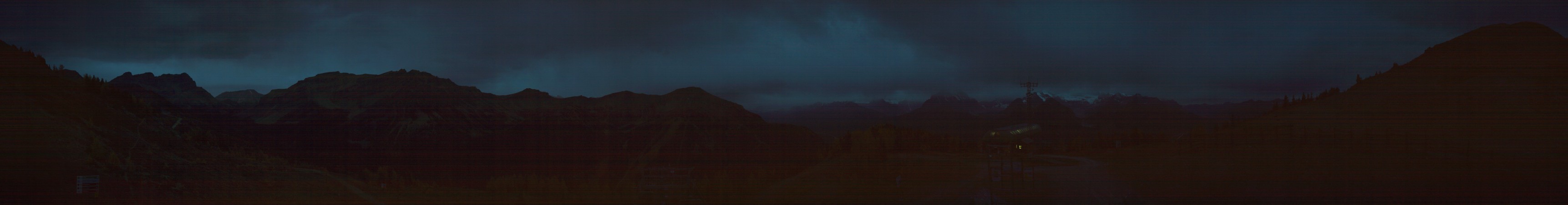 Ski Lake Louise Ptarmigan snow cam captured at 24 September 2026 at 8:08 pm GMT-6