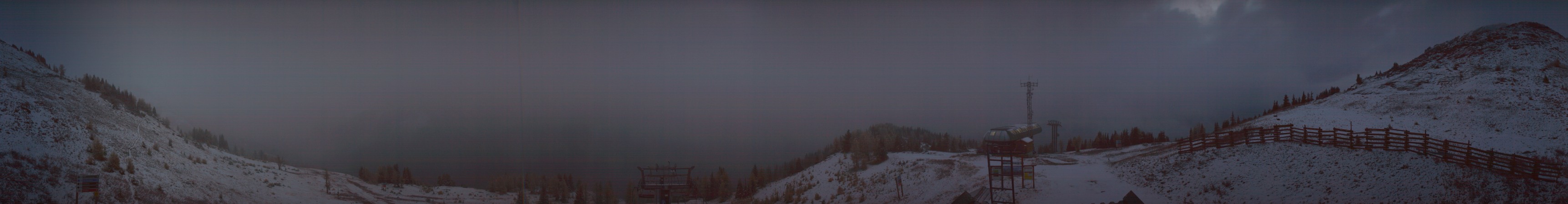 Ski Lake Louise Ptarmigan snow cam captured at 29 September 2026 at 8:03 pm GMT-6