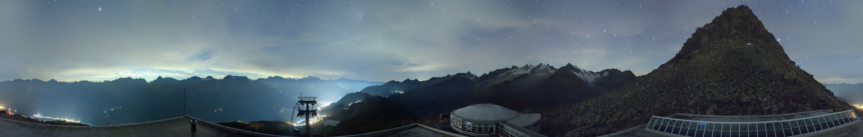 Aletsch Bahnen Management AG Bettmerhorn snow cam captured at 12 September 2026 at 11:50 pm GMT+2