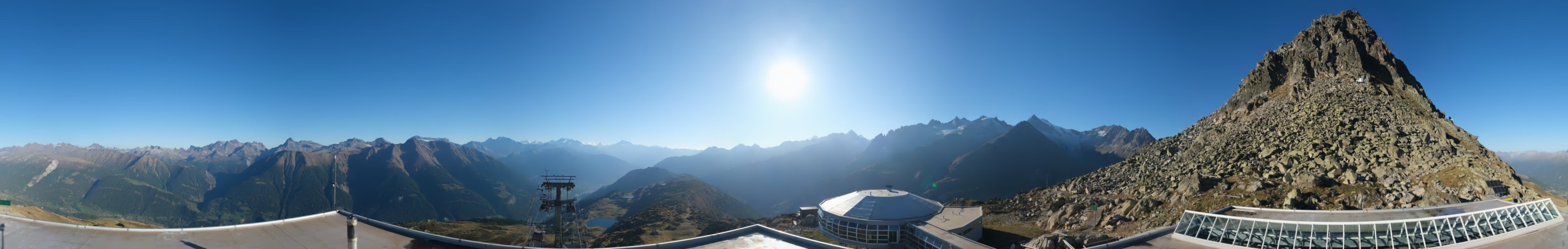 Aletsch Bahnen Management AG Bettmerhorn snow cam captured at 15 September 2026 at 6:12 pm GMT+2