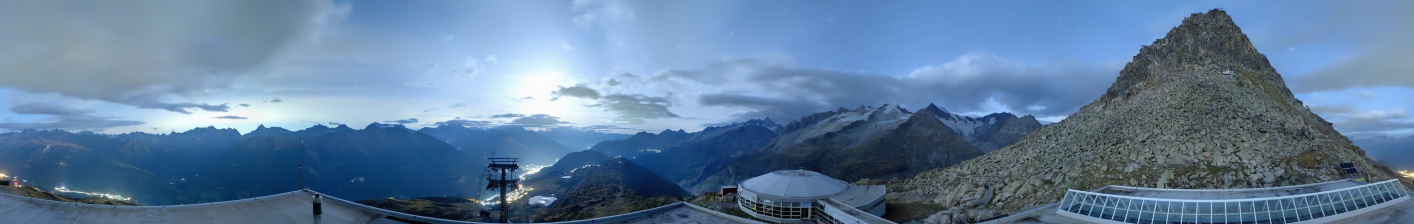 Aletsch Bahnen Management AG Bettmerhorn snow cam captured at 20 September 2026 at 11:51 pm GMT+2