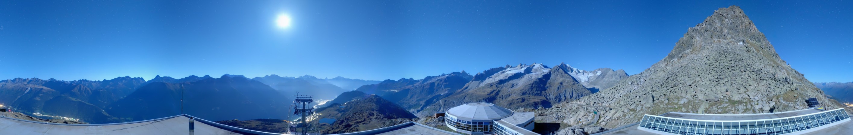 Aletsch Bahnen Management AG Bettmerhorn snow cam captured at 22 September 2026 at 11:48 pm GMT+2
