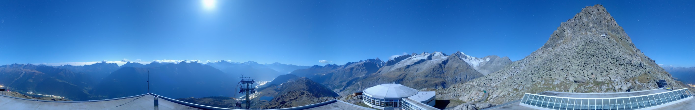 Aletsch Bahnen Management AG Bettmerhorn snow cam captured at 23 September 2026 at 11:49 pm GMT+2