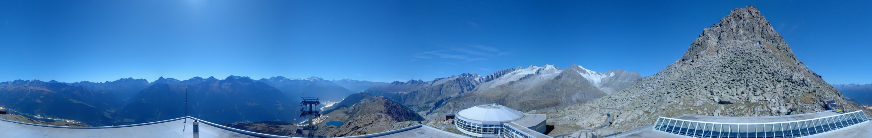 Aletsch Bahnen Management AG Bettmerhorn snow cam captured at 25 September 2026 at 11:45 pm GMT+2