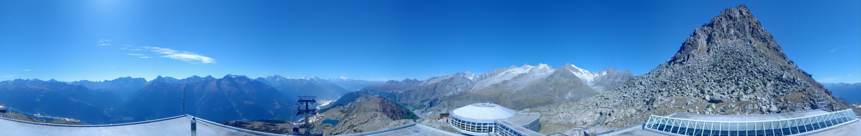 Aletsch Bahnen Management AG Bettmerhorn snow cam captured at 27 September 2026 at 11:45 pm GMT+2