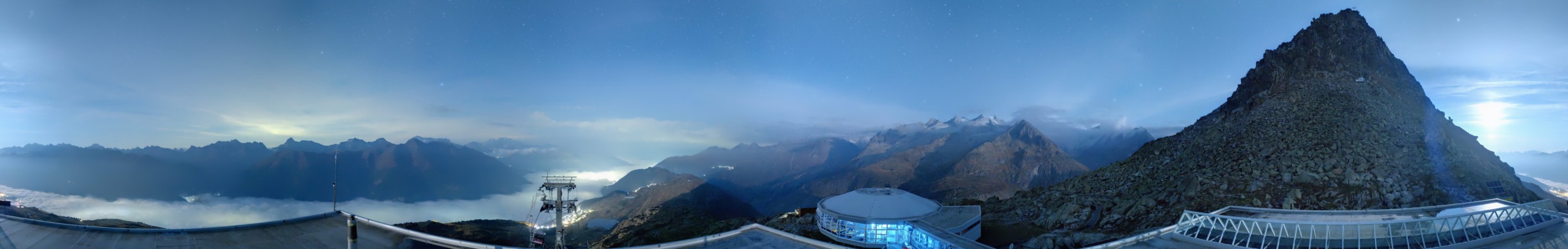 Aletsch Bahnen Management AG Bettmerhorn snow cam captured at 2 October 2026 at 11:50 pm GMT+2