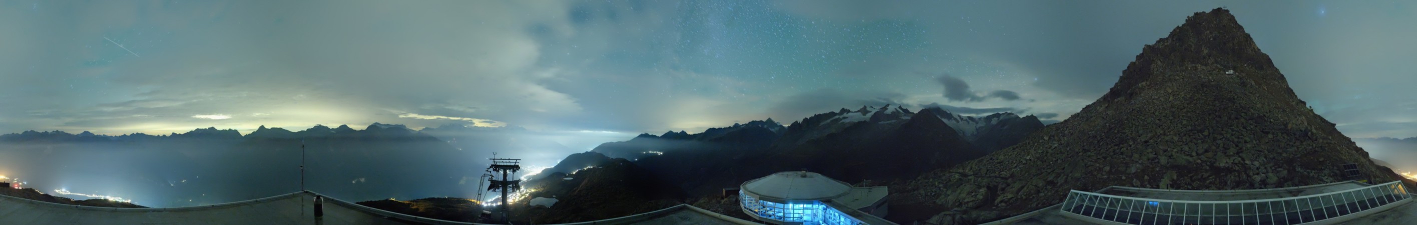 Aletsch Bahnen Management AG Bettmerhorn snow cam captured at 4 October 2026 at 11:55 pm GMT+2