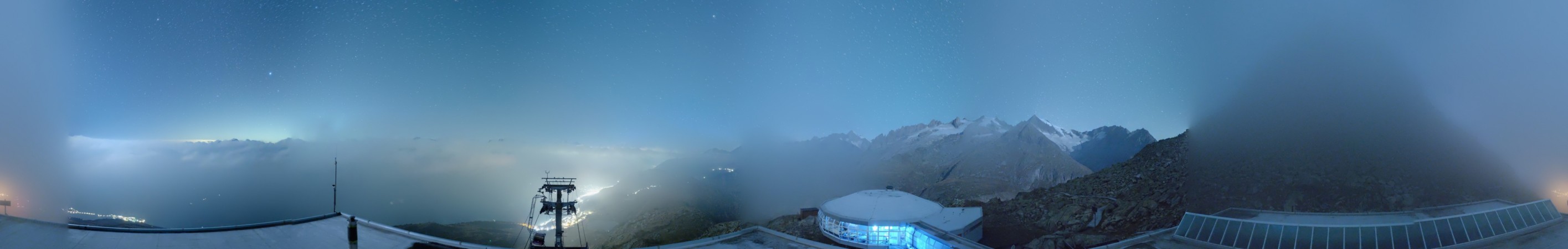 Aletsch Bahnen Management AG Bettmerhorn snow cam captured at 6 October 2026 at 4:52 am GMT+2