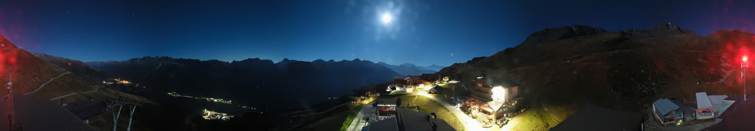 Aletsch Bahnen Management AG Fiescheralp - Kühboden snow cam captured at 22 September 2026 at 11:50 pm GMT+2