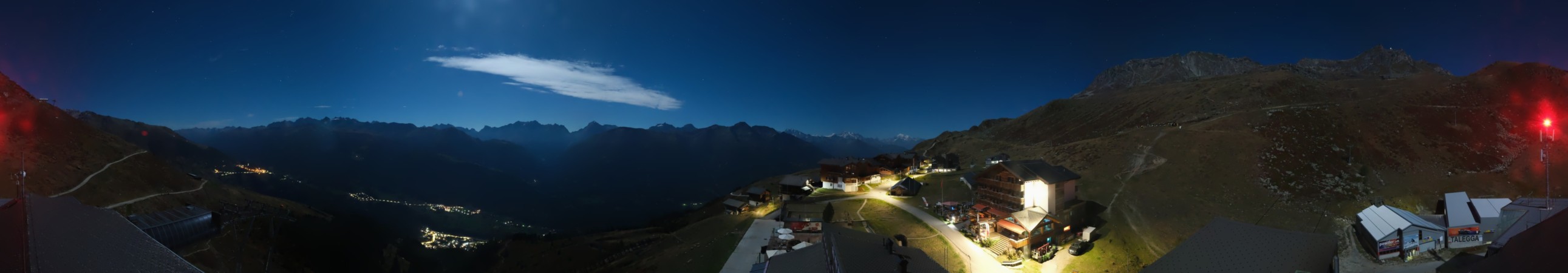Aletsch Bahnen Management AG Fiescheralp - Kühboden snow cam captured at 27 September 2026 at 11:45 pm GMT+2