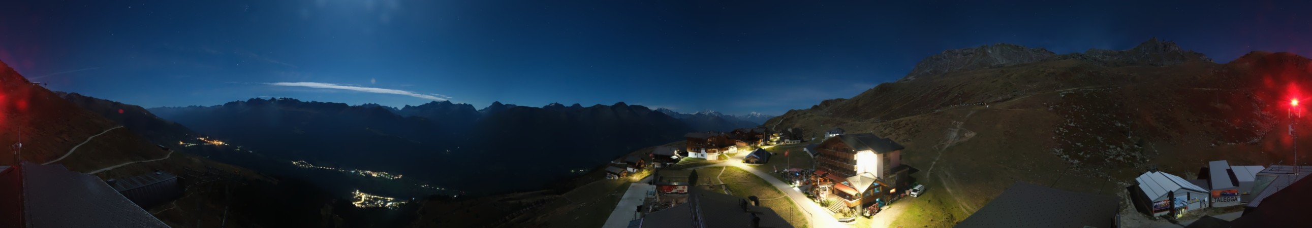Aletsch Bahnen Management AG Fiescheralp - Kühboden snow cam captured at 28 September 2026 at 11:43 pm GMT+2