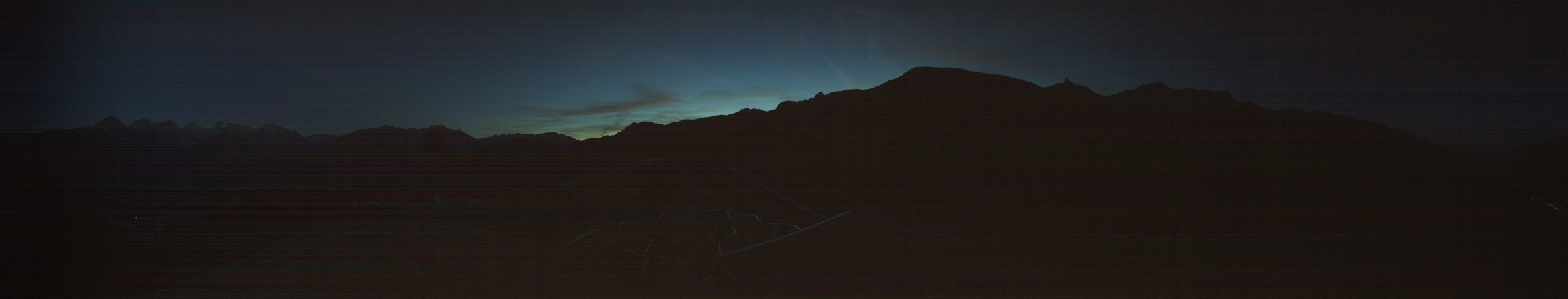 Andermatt Sedrun Disentis Caischavedra snow cam captured at 12 September 2026 at 8:32 pm GMT+2
