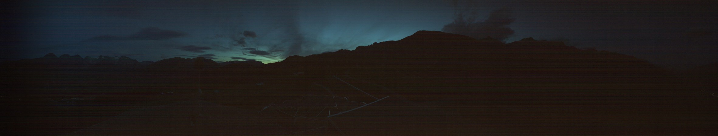 Andermatt Sedrun Disentis Caischavedra snow cam captured at 20 September 2026 at 8:11 pm GMT+2