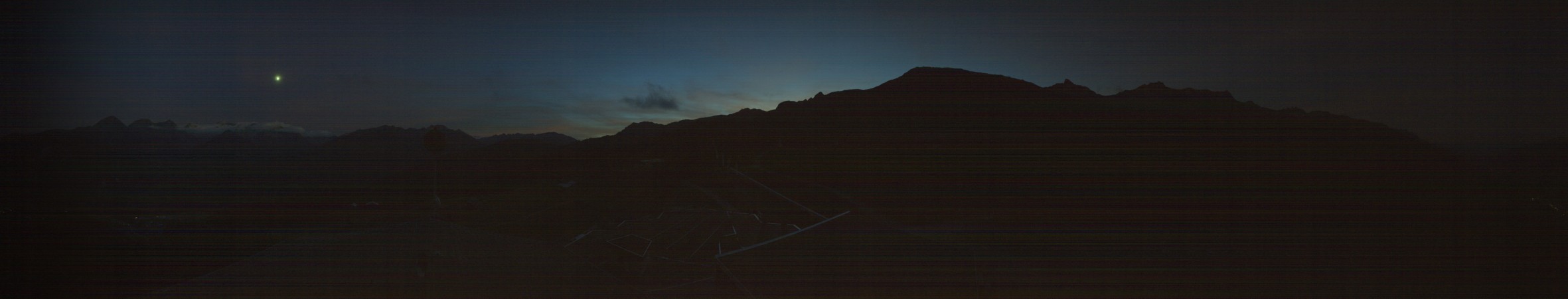 Andermatt Sedrun Disentis Caischavedra snow cam captured at 21 September 2026 at 8:12 pm GMT+2