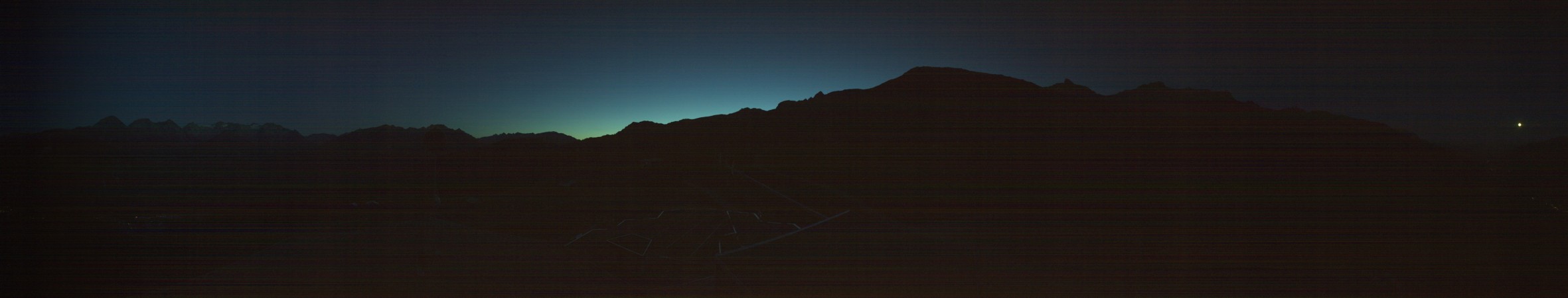 Andermatt Sedrun Disentis Caischavedra snow cam captured at 27 September 2026 at 8:06 pm GMT+2