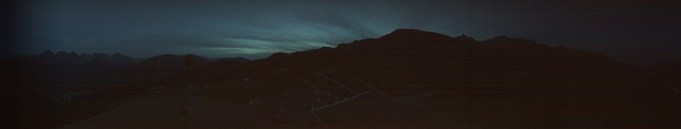 Andermatt Sedrun Disentis Caischavedra snow cam captured at 29 September 2026 at 7:49 pm GMT+2
