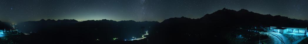 Andermatt Sedrun Disentis Cuolm Da Vi snow cam captured at 11 September 2026 at 11:48 pm GMT+2