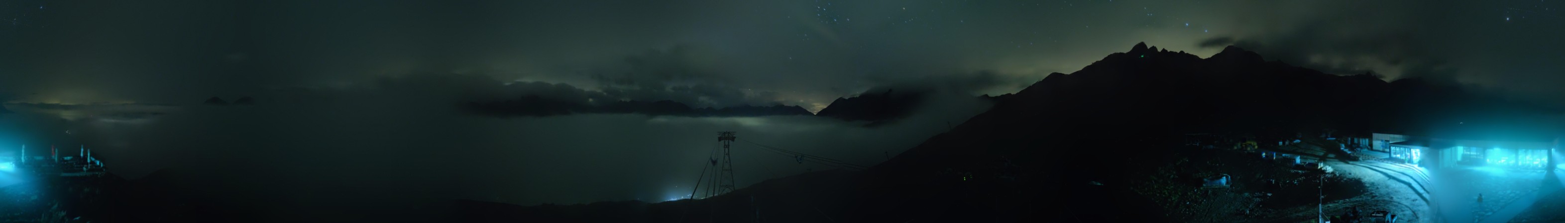 Andermatt Sedrun Disentis Cuolm Da Vi snow cam captured at 17 September 2026 at 11:47 pm GMT+2