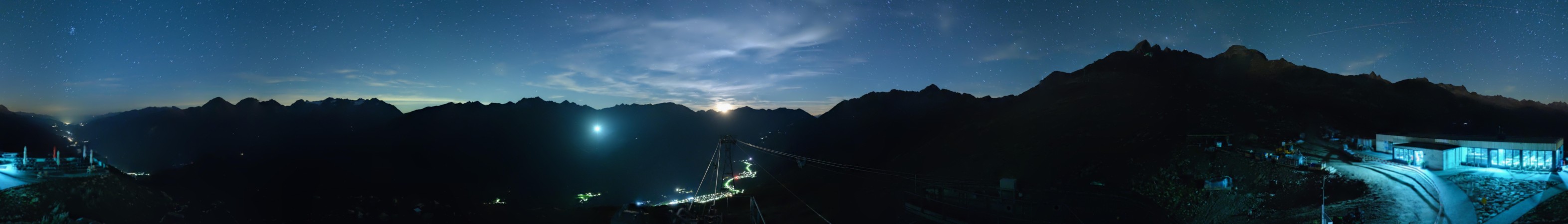 Andermatt Sedrun Disentis Cuolm Da Vi snow cam captured at 19 September 2026 at 11:54 pm GMT+2