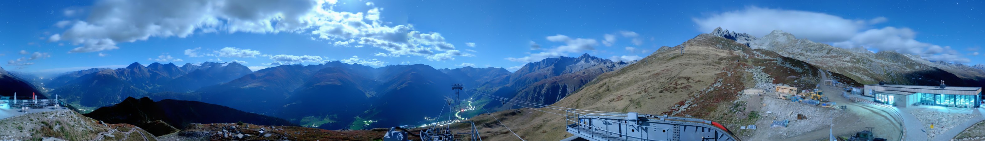 Andermatt Sedrun Disentis Cuolm Da Vi snow cam captured at 23 September 2026 at 11:52 pm GMT+2