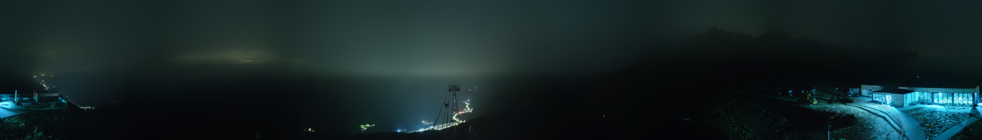 Andermatt Sedrun Disentis Cuolm Da Vi snow cam captured at 4 October 2026 at 11:50 pm GMT+2