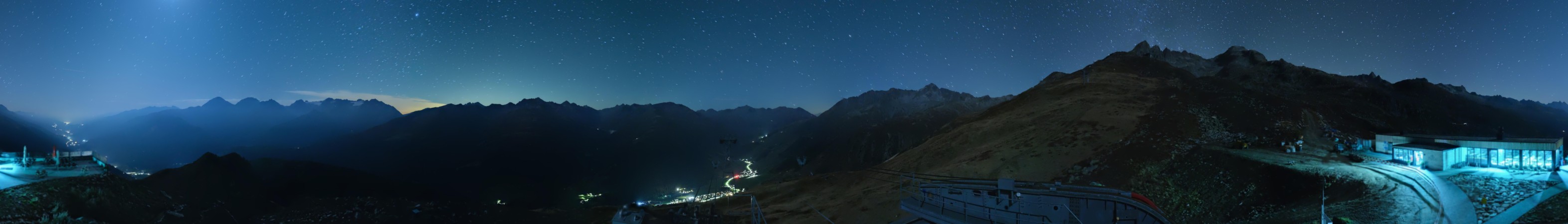 Andermatt Sedrun Disentis Cuolm Da Vi snow cam captured at 6 October 2026 at 5:52 am GMT+2