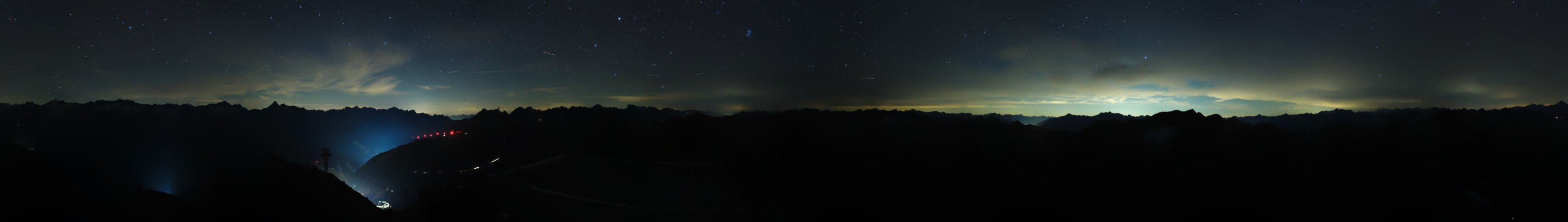 Andermatt Sedrun Disentis Gemsstock snow cam captured at 12 September 2026 at 11:50 pm GMT+2