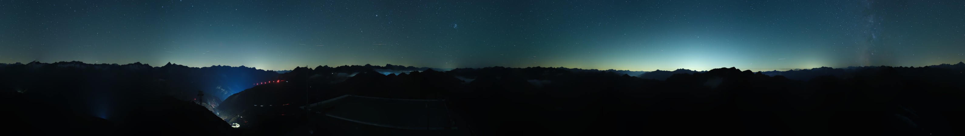 Andermatt Sedrun Disentis Gemsstock snow cam captured at 14 September 2026 at 11:41 pm GMT+2