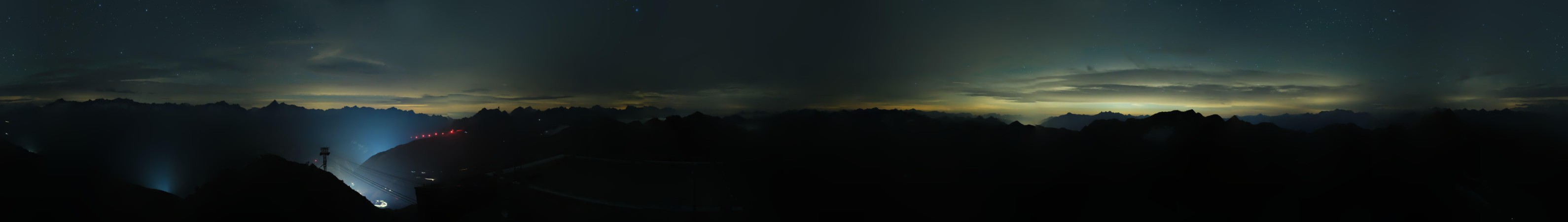 Andermatt Sedrun Disentis Gemsstock snow cam captured at 4 October 2026 at 11:39 pm GMT+2