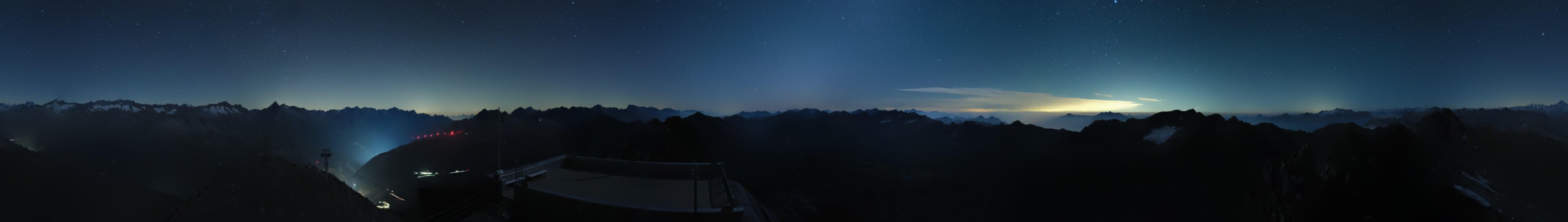 Andermatt Sedrun Disentis Gemsstock snow cam captured at 6 October 2026 at 6:04 am GMT+2