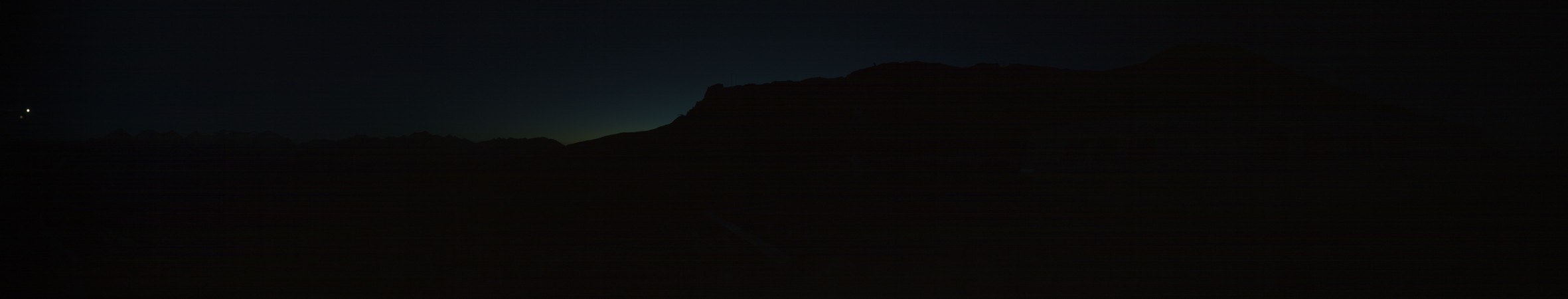 Andermatt Sedrun Disentis Gendusas snow cam captured at 26 September 2026 at 7:55 pm GMT+2