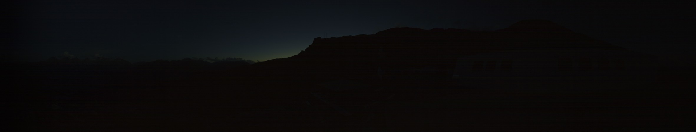 Andermatt Sedrun Disentis Gendusas snow cam captured at 5 October 2026 at 7:37 pm GMT+2