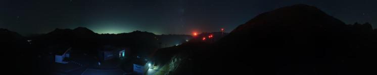 Andermatt Sedrun Disentis Gütsch snow cam captured at 11 September 2026 at 11:59 pm GMT+2