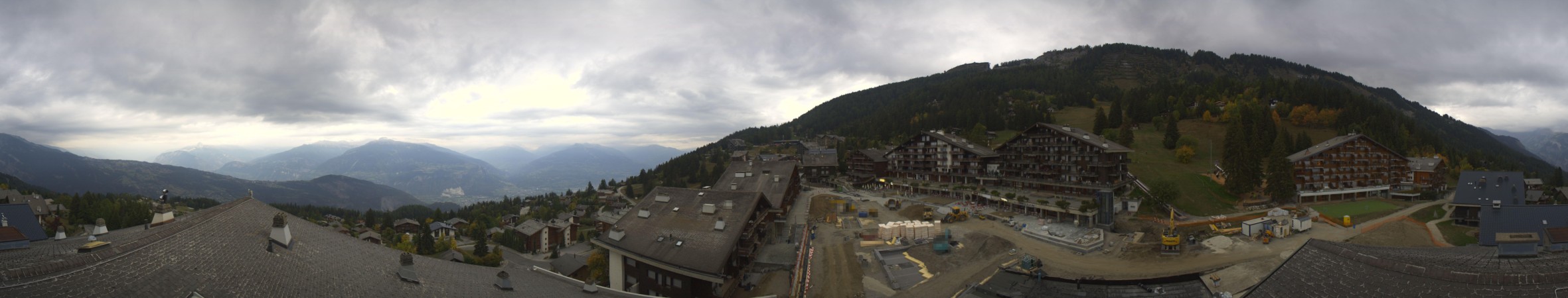 Anzère Tourisme Anzère - Village snow cam captured at 1 October 2026 at 6:59 pm GMT+2