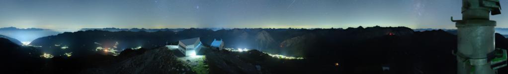 Arosa Bergbahnen Weisshorn snow cam captured at 11 September 2026 at 11:48 pm GMT+2