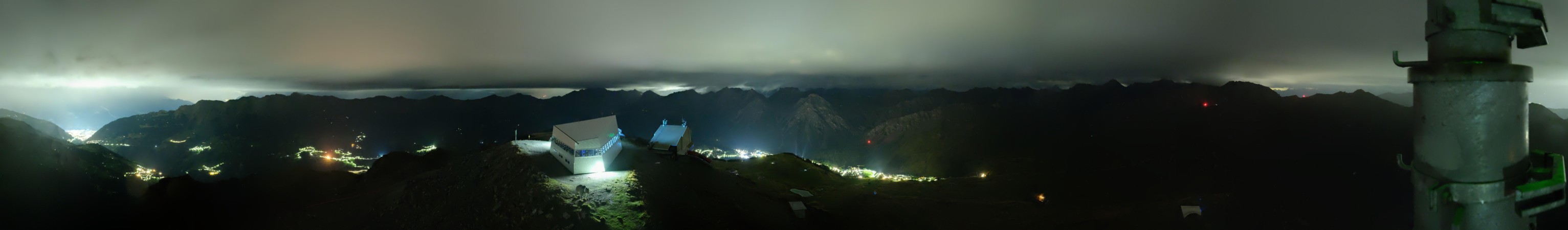 Arosa Bergbahnen Weisshorn snow cam captured at 13 September 2026 at 11:50 pm GMT+2