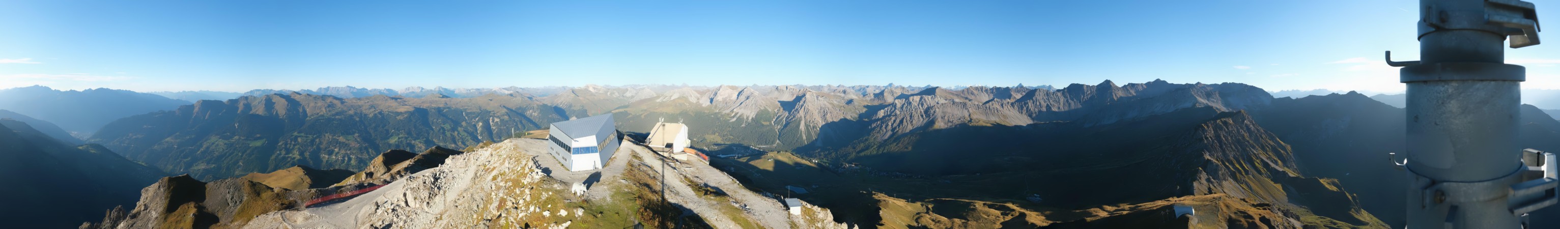 Arosa Bergbahnen Weisshorn snow cam captured at 15 September 2026 at 6:46 pm GMT+2