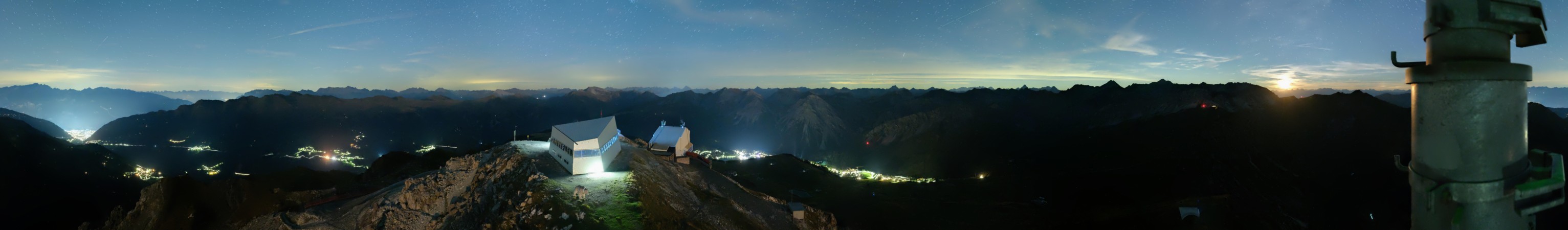Arosa Bergbahnen Weisshorn snow cam captured at 19 September 2026 at 11:54 pm GMT+2
