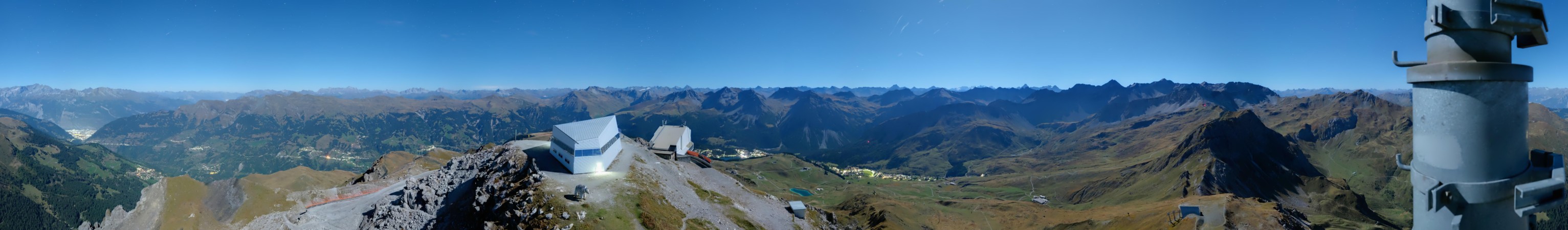 Arosa Bergbahnen Weisshorn snow cam captured at 25 September 2026 at 11:57 pm GMT+2