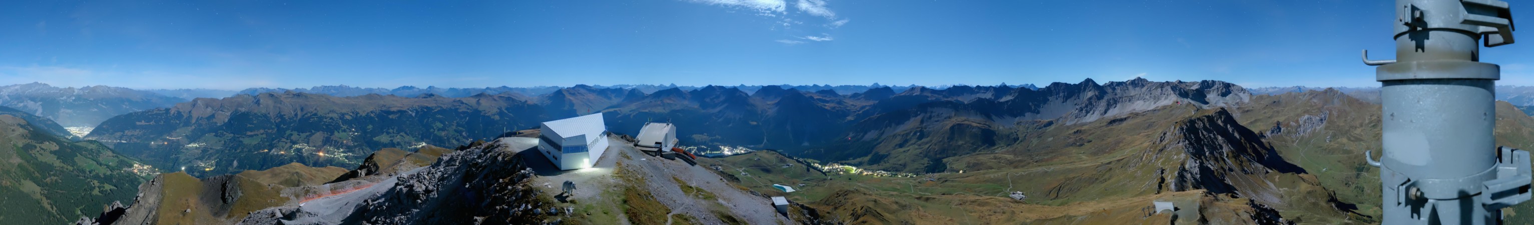 Arosa Bergbahnen Weisshorn snow cam captured at 28 September 2026 at 11:54 pm GMT+2