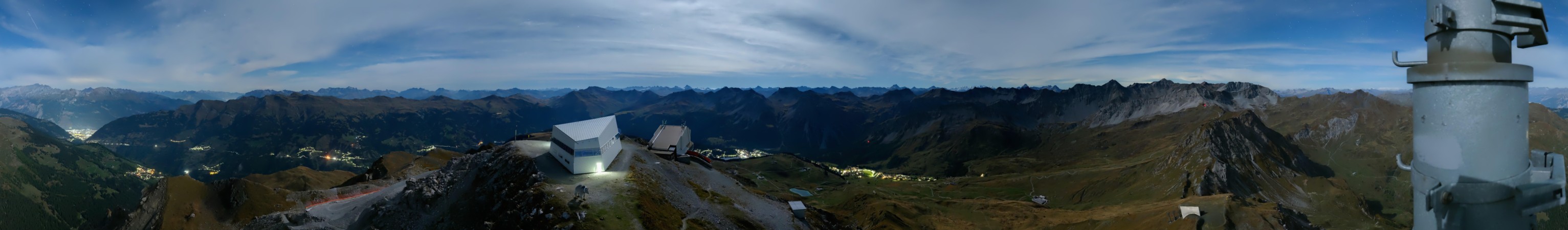 Arosa Bergbahnen Weisshorn snow cam captured at 29 September 2026 at 11:50 pm GMT+2